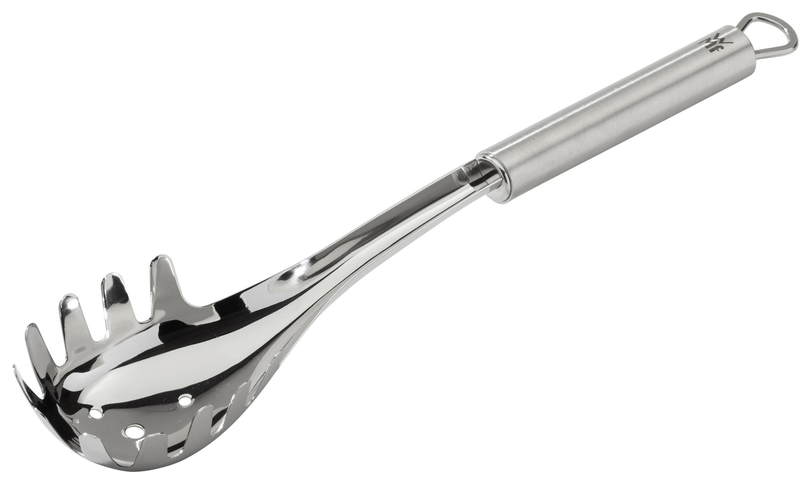 SPAGHETTILÖFFEL Profi Plus  - Edelstahlfarben, Basics, Metall (32cm) - WMF