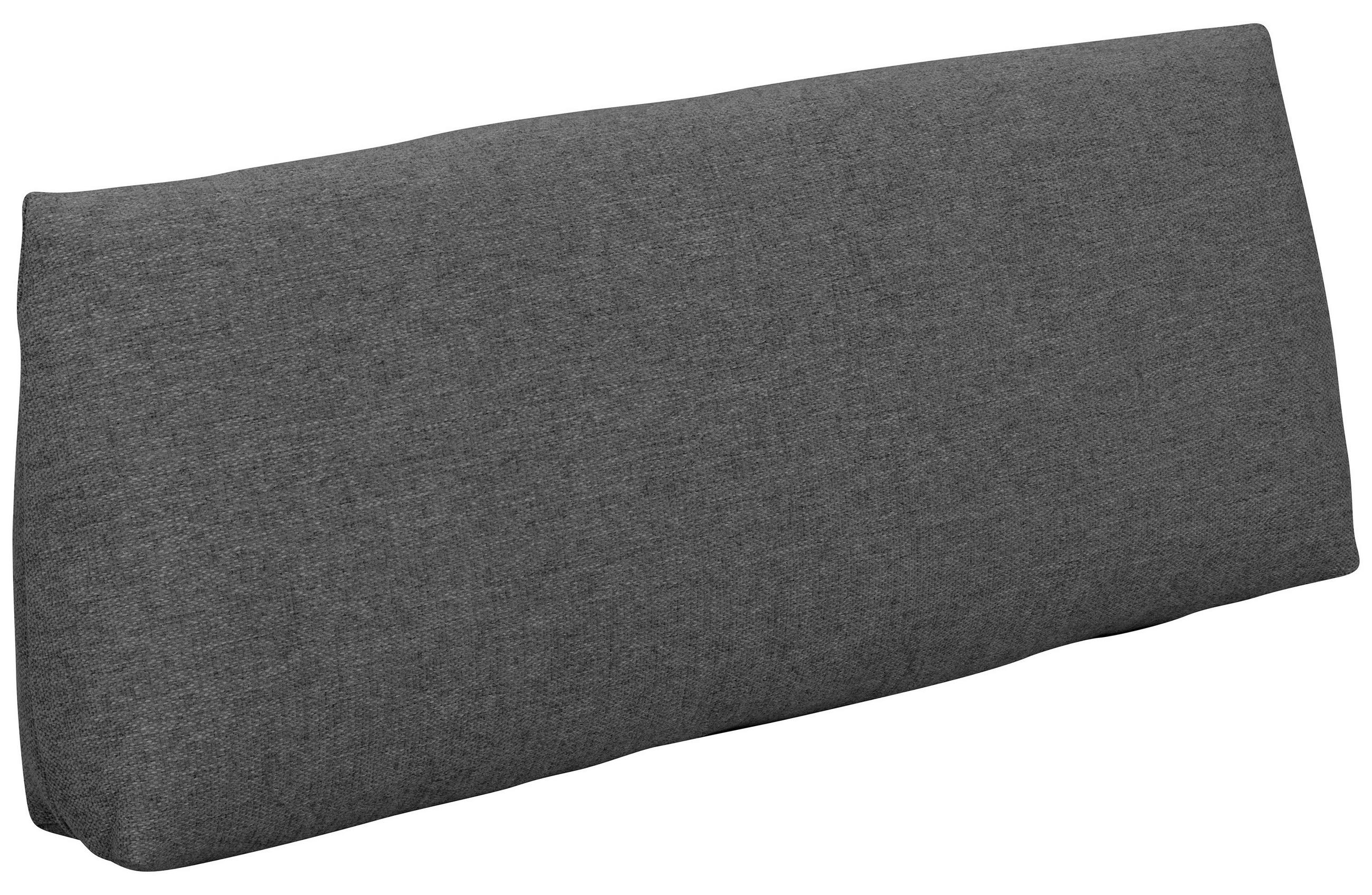 RÜCKENKISSEN   60/25/12 cm  - Anthrazit, Design, Textil (60/25/12cm) - Max Winzer