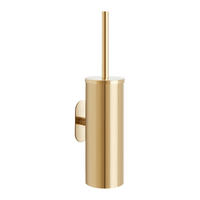 WC KEFE-SZETT fém  műanyag   - aranyszínű, Lifestyle, műanyag/fém (9/39,5/12,5cm) - Mömax