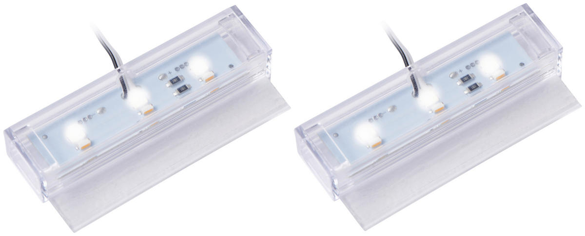 EINLEGEBODENBELEUCHTUNG LED-Leuchtmittel  - Weiß, Design, Kunststoff (6/1/2cm) - MID.YOU