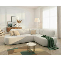 ECKSOFA 200 029 Beigebraun Webstoff  - Beigebraun/Schwarz, MODERN, Kunststoff/Textil (214/280cm) - Livetastic