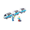 EISENBAHNZUBEHÖR - Blau/Weiß, Basics, Kunststoff/Metall (27,0/5,0/3,8cm) - Hape