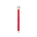 LED-KERZE 2,2/24,5 cm  - Rot, Basics, Kunststoff/Paraffin (2,2/24,5cm) - Ambia Home