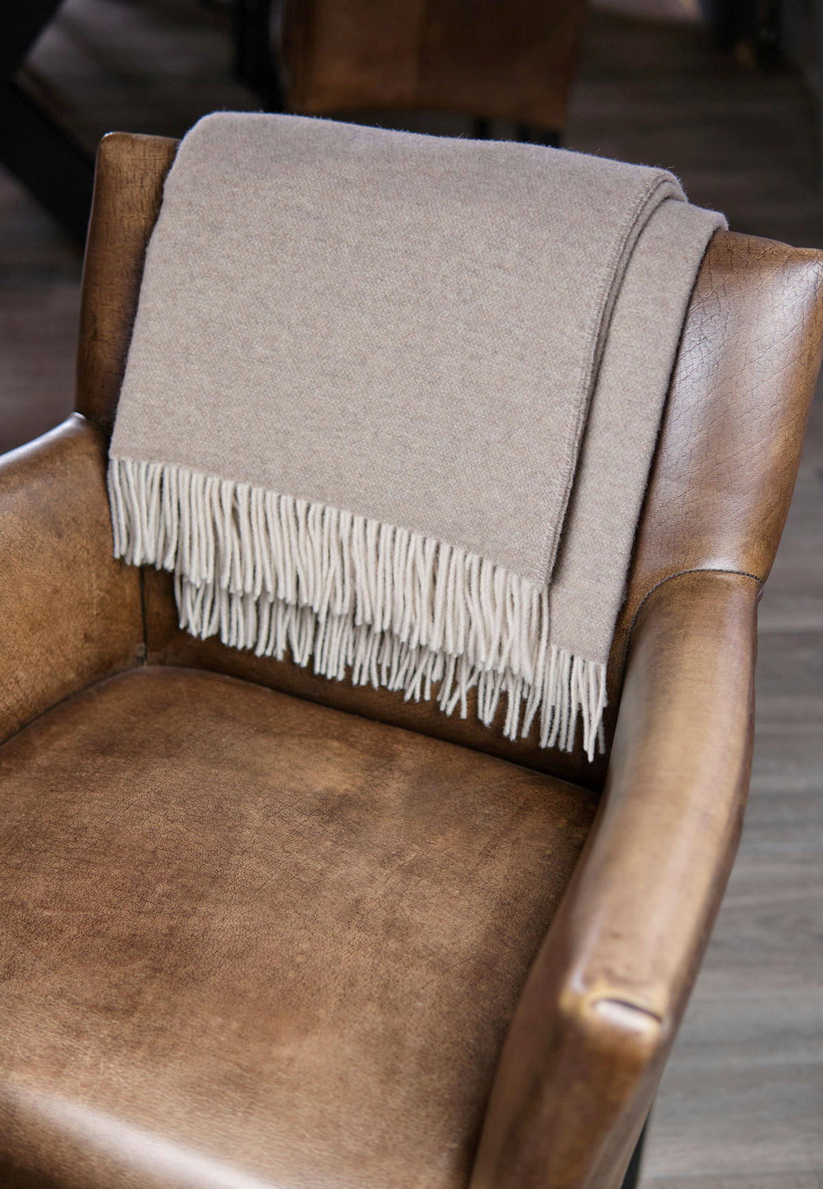 PLAID  - Greige/Perlmutt, Basics, Textil (130/170cm)