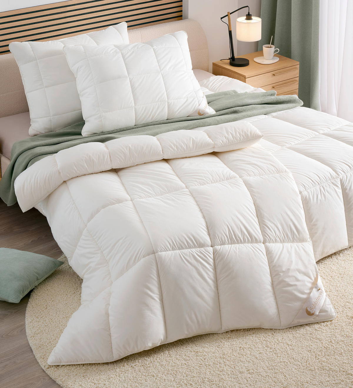 GANZJAHRESDECKE 140/200 cm Dornröschen  - Basics, Textil (140/200cm) - Schlafmond