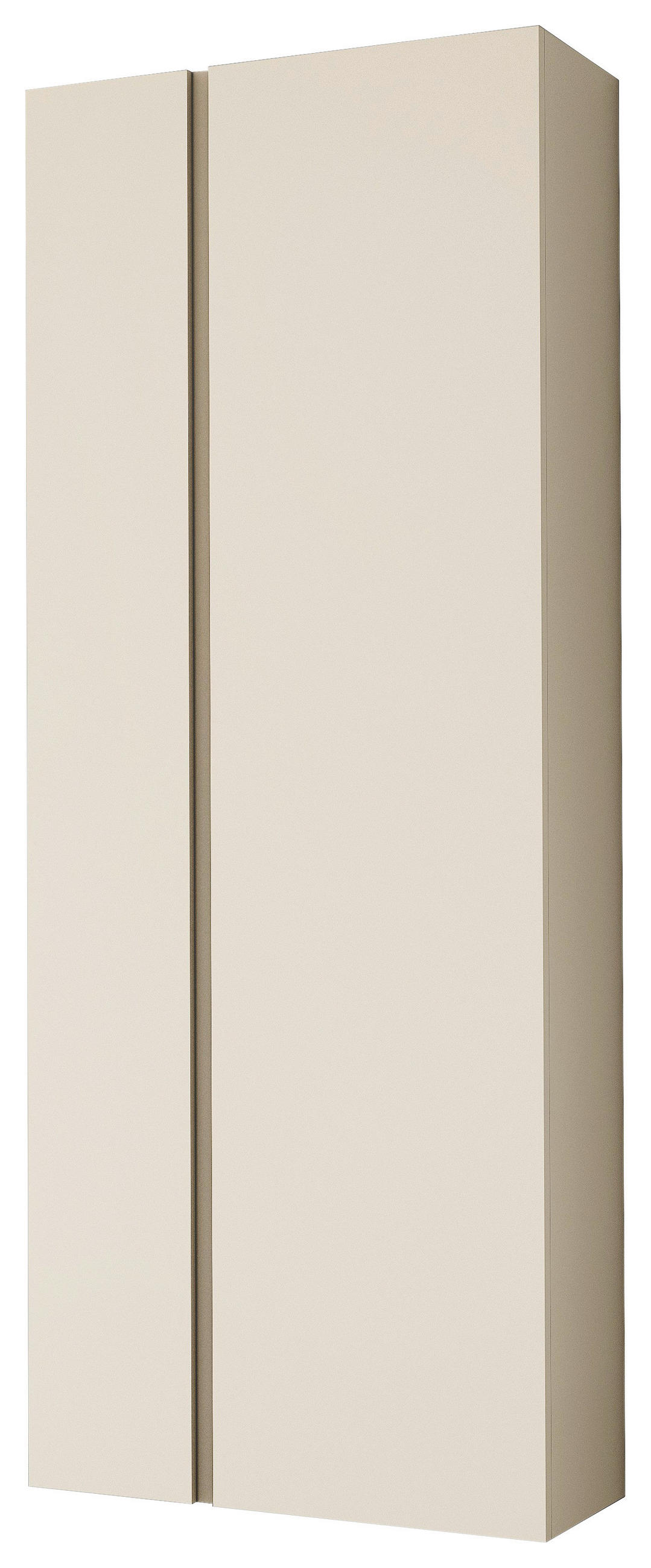 GARDEROBENSCHRANK Gardasee  in 60/165/33 cm  - Sandfarben, Design, Holzwerkstoff (60/165/33cm) - Moderano