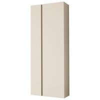 GARDEROBENSCHRANK Gardasee 60/165/33 cm  - Sandfarben, Design, Holzwerkstoff (60/165/33cm) - Moderano