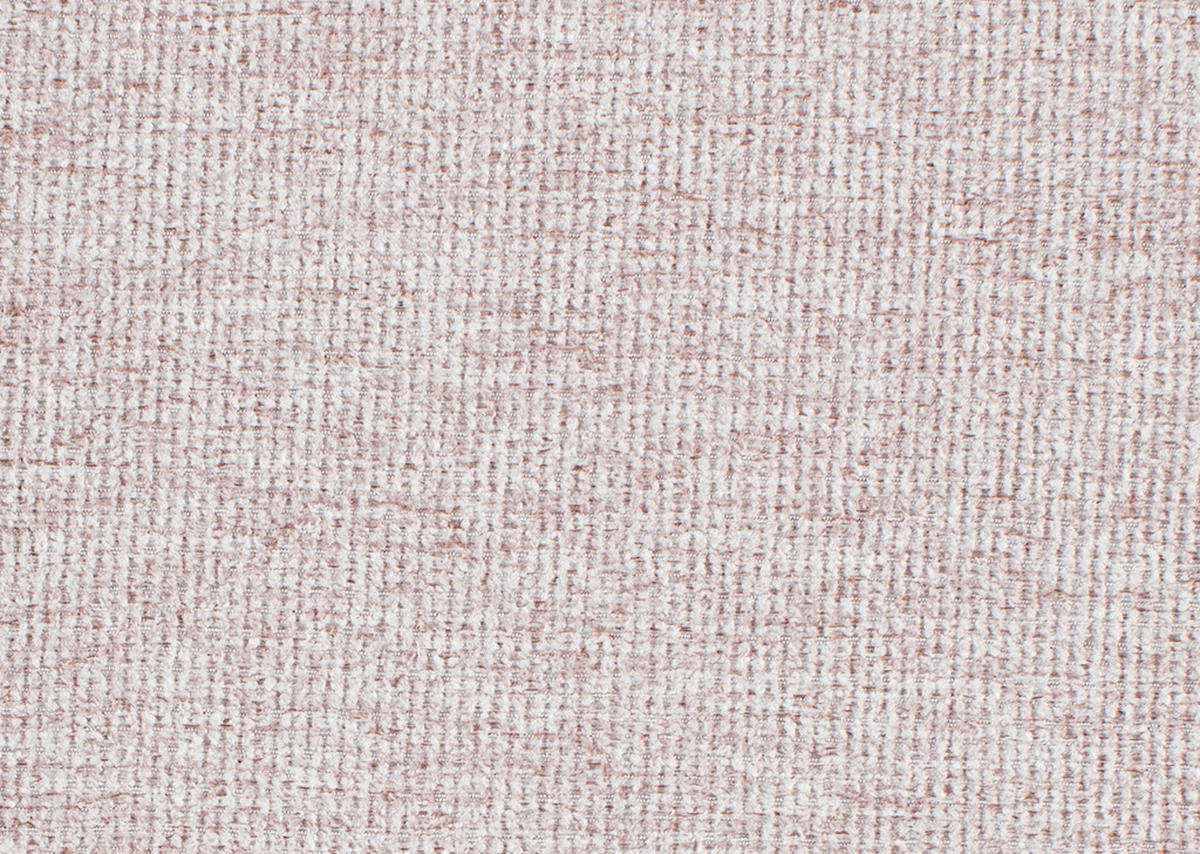 ECKSOFA in Webstoff Hellrosa  - Hellrosa/Schwarz, Design, Kunststoff/Textil (165/257cm) - Xora