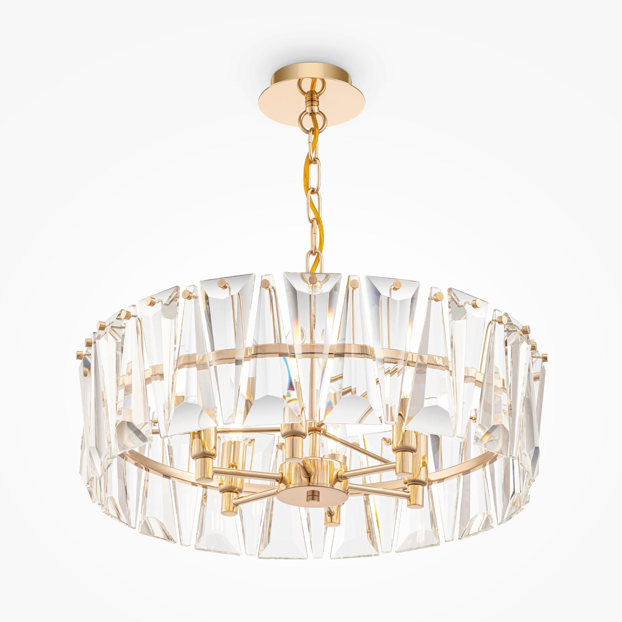 PENDELLAMPA Modern 51,7/23,8/51,7 cm  - guldfärgad, Trend, metall (51,7/23,8/51,7cm) - MAYTONI