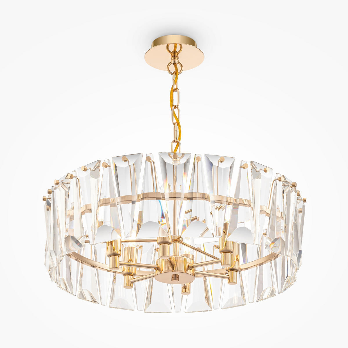 PENDELLEUCHTE 51,7/23,8/51,7 cm  - Goldfarben, Trend, Metall (51,7/23,8/51,7cm) - MAYTONI