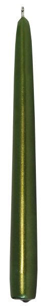  STABKERZE  - Dunkelgrün, KONVENTIONELL (2,4/24cm)