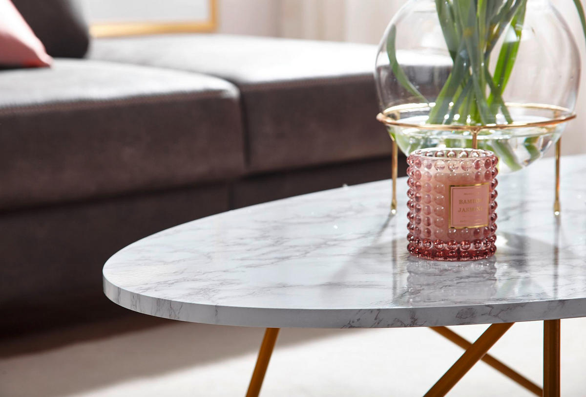 COUCHTISCH in 120/60/40 cm  - Goldfarben, Modern (120/60/40cm) - MID.YOU