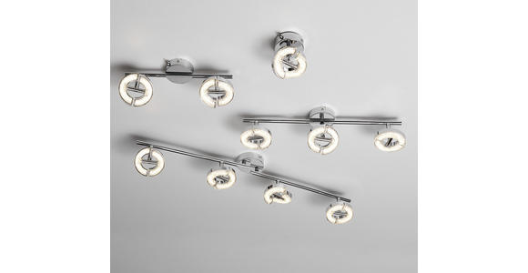 LED-STRAHLER 10/10 cm - Design, Kunststoff/Metall (10/10cm) - Novel