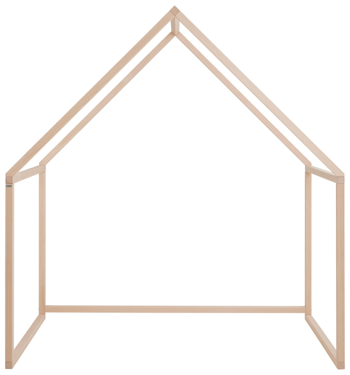 KUĆICA ZA IGRU  Little PAIDI House  - boje bukve, Basics, drvo (158/171/97cm) - Paidi