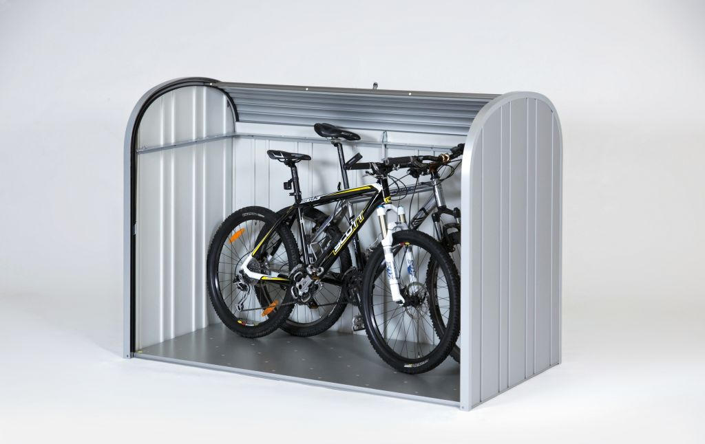 Biohort Rollladenbox Storemax Grau, Silber 190x136x97 cm