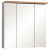SPIEGELSCHRANK 70,4/72,3/23,7 cm  - Platinfarben/Eichefarben, MODERN, Glas/Holzwerkstoff (70,4/72,3/23,7cm) - Stylife