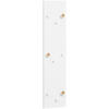 GARDEROBENPANEEL  in 24,5/109/2,6 cm  - Weiß, Design, Holzwerkstoff (24,5/109/2,6cm) - MID.YOU