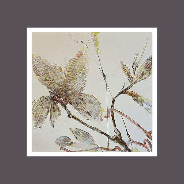 BILD Blumen 50/50 cm  - Multicolor, Basics, Holzwerkstoff/Kunststoff (50/50cm) - Wiedemann