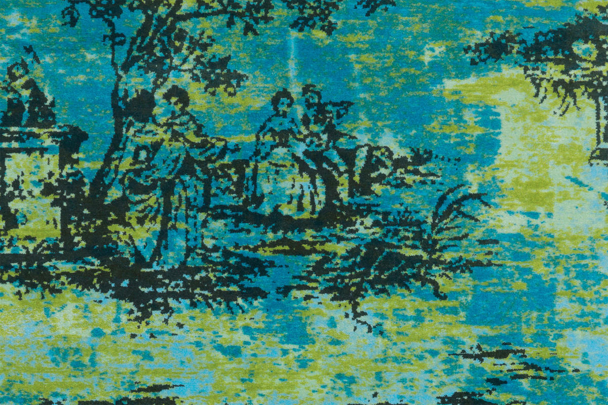 Covor Vintage Vintage  - turcoaz, Basics, textil (170/240cm) - Kayoom