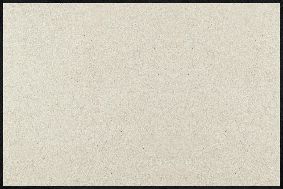 FUßMATTE 60/90 cm Whipped Cream  - Beige, KONVENTIONELL, Kunststoff/Textil (60/90cm) - wash+dry