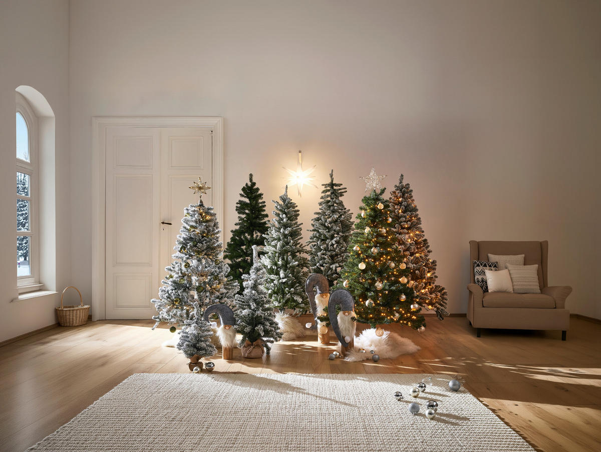 WEIHNACHTSBAUM 150 cm  - Grün, Basics, Kunststoff/Metall (96/150cm) - X-Mas