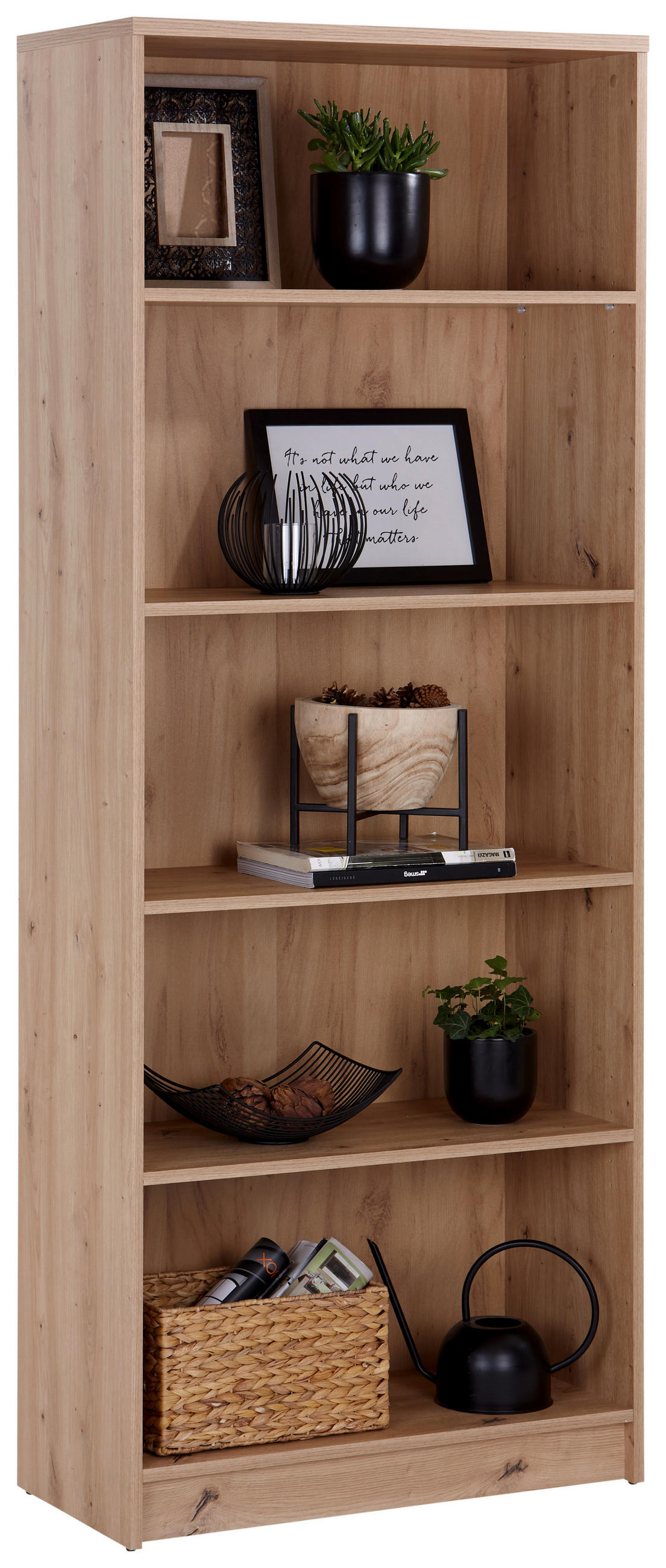 Regal 4-You New B: 74 cm Eiche Artisan Dekor