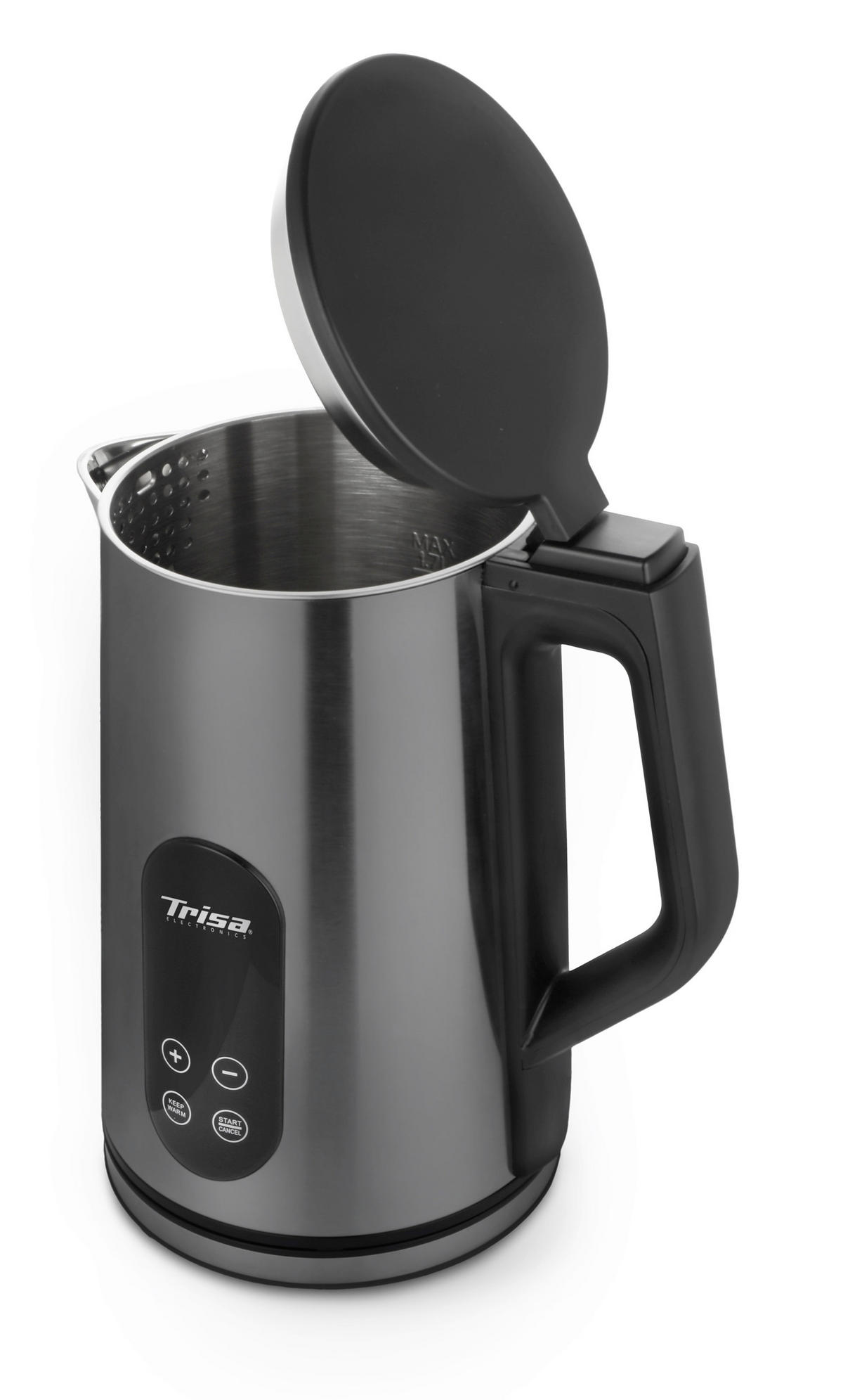 WASSERKOCHER  - Anthrazit/Schwarz, Basics, Kunststoff (16,2/22,5/25,7cm) - Trisa Electronics