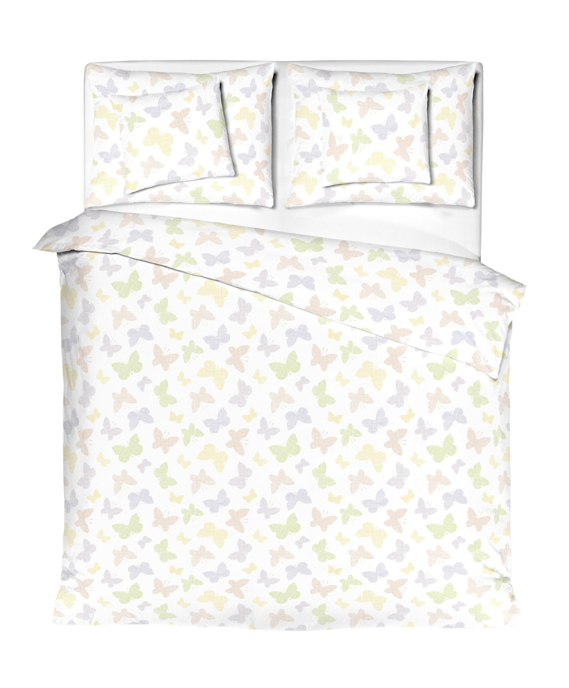 ÁGYNEMŰHUZAT-GARNITÚRA 220/200 cm  - többszínű, Basics, textil (220/200cm)