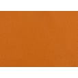 ECKSOFA in Echtleder Orange  195/308 cm  - Schwarz/Orange, Design, Leder/Metall (195/308cm) - Dieter Knoll