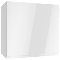 KÜCHENOBERSCHRANK 60/57/34 cm  in Weiß, Weiß Hochglanz  - Weiß Hochglanz/Weiß, LIFESTYLE, Holzwerkstoff (60/57/34cm) - Held