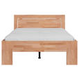 BETT 140/200 cm  in Kernbuche  - Kernbuche, Natur, Holz (140/200cm) - Linea Natura