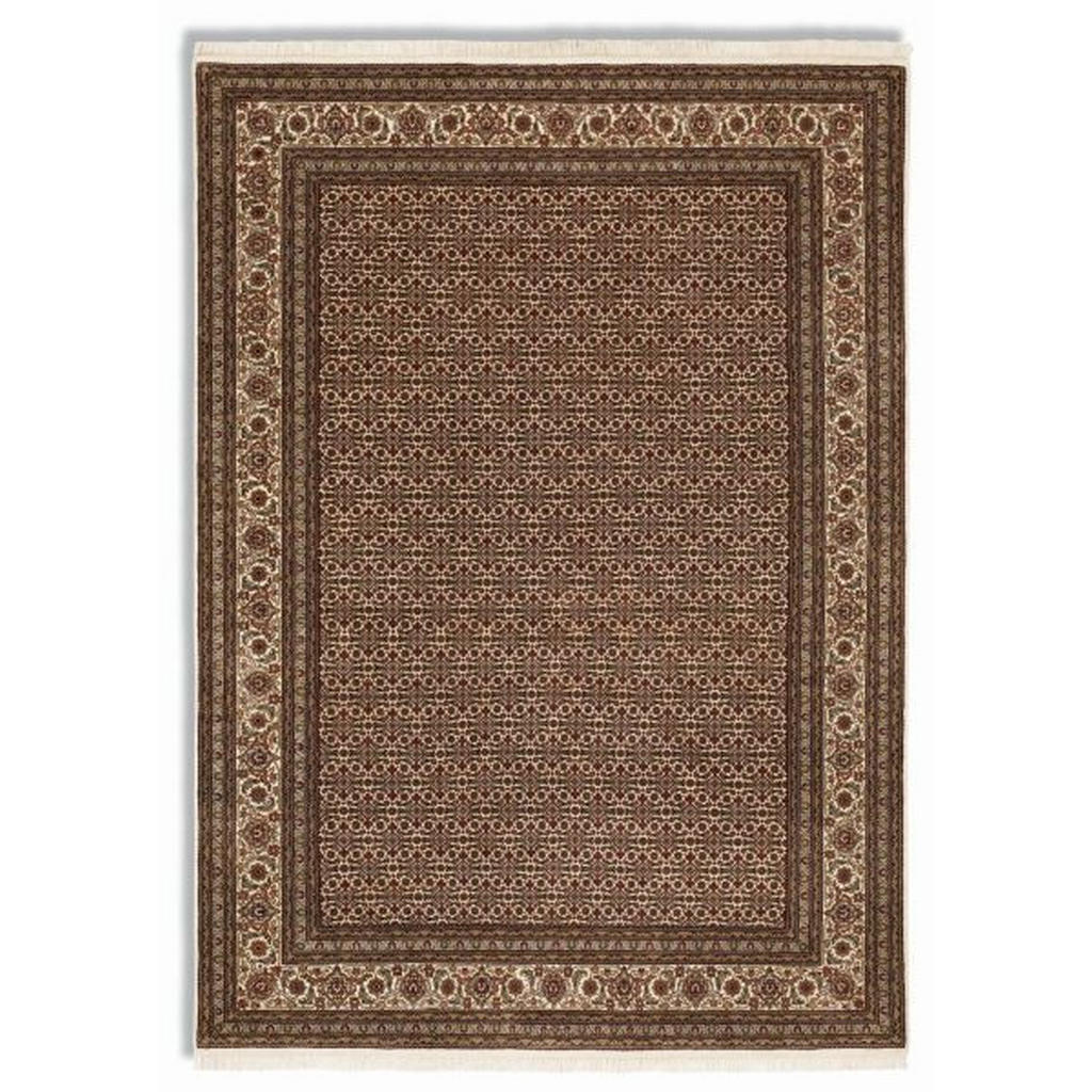 Orientalischer Webteppich Creme Cavari Herati 140x80 cm