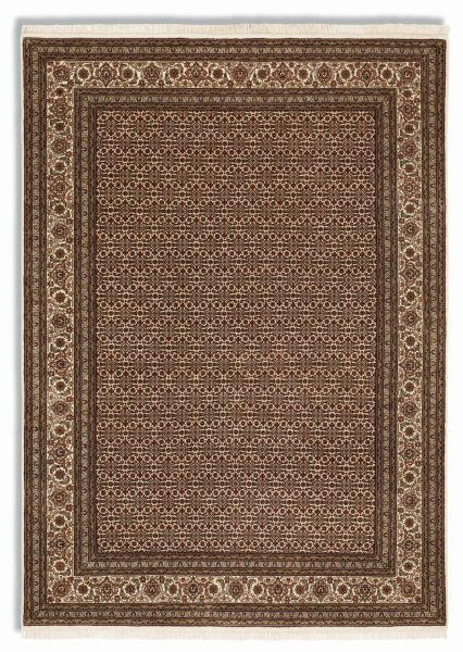 Orientalischer Webteppich Creme Cavari Herati 200x300 Cm