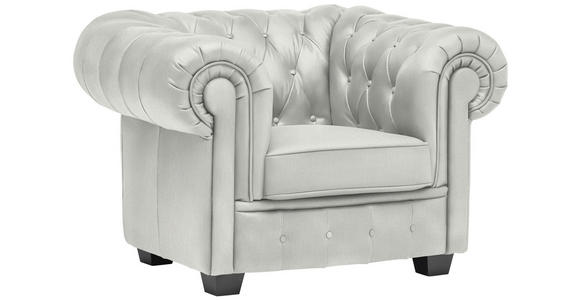 CHESTERFIELD-SESSEL - Wengefarben/Naturfarben, LIFESTYLE, Holz/Textil (115/76,5/96cm) - Landscape