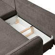 ECKSOFA in Struktur Taupe  - Taupe/Schwarz, KONVENTIONELL, Holz/Textil (170/247cm) - Carryhome