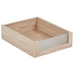 SCHUBLADE 37,5/12/45 cm Eichefarben  - Eichefarben, Glas/Holzwerkstoff (37,5/12/45cm) - Hom`in