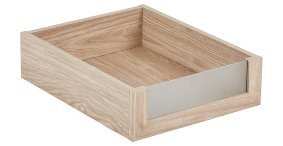 SCHUBLADE 37,5/12/45 cm Eichefarben - Eichefarben, Glas/Holzwerkstoff (37,5/12/45cm) - Hom`in