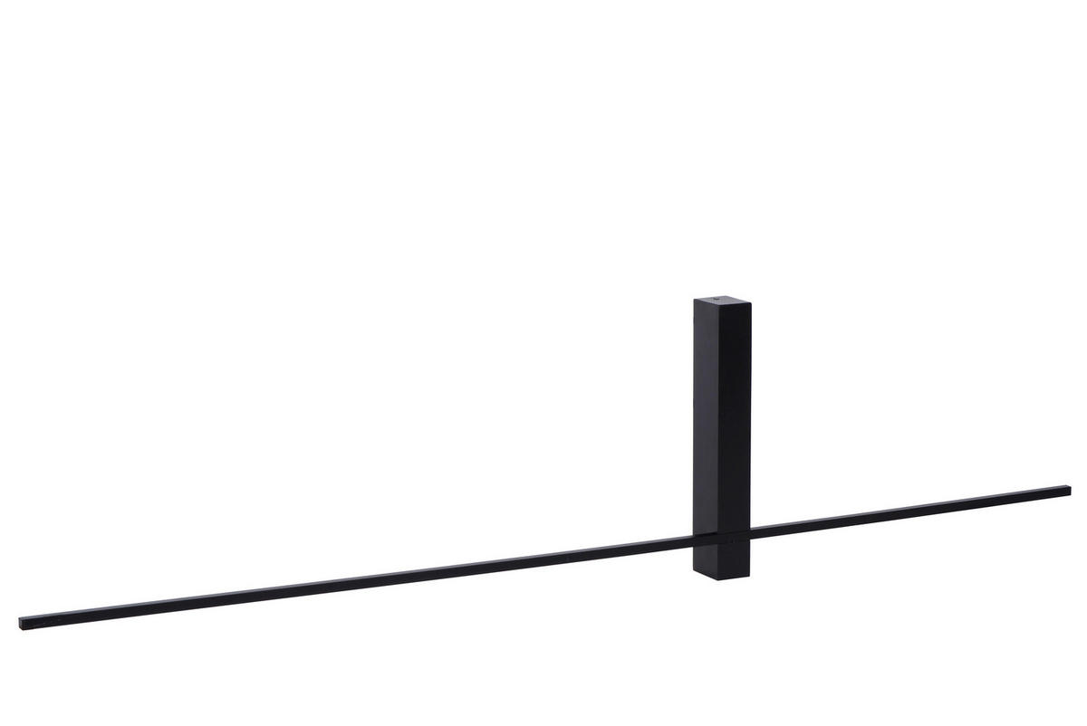 LED-WANDLEUCHTE - Schwarz, Design, Metall (90/4/22cm) - Lucide
