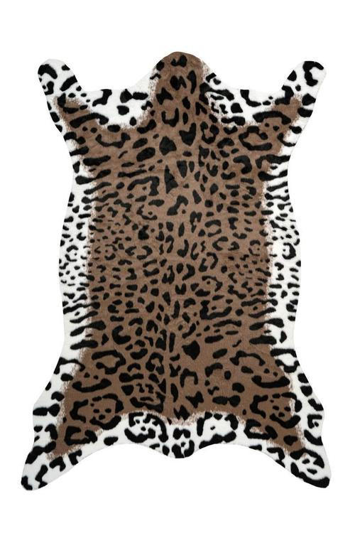 KUNSTFELL 160/230 cm Schwarz, Weiß  - Schwarz/Weiß, Basics, Kunststoff/Textil (160/230cm) - Kayoom