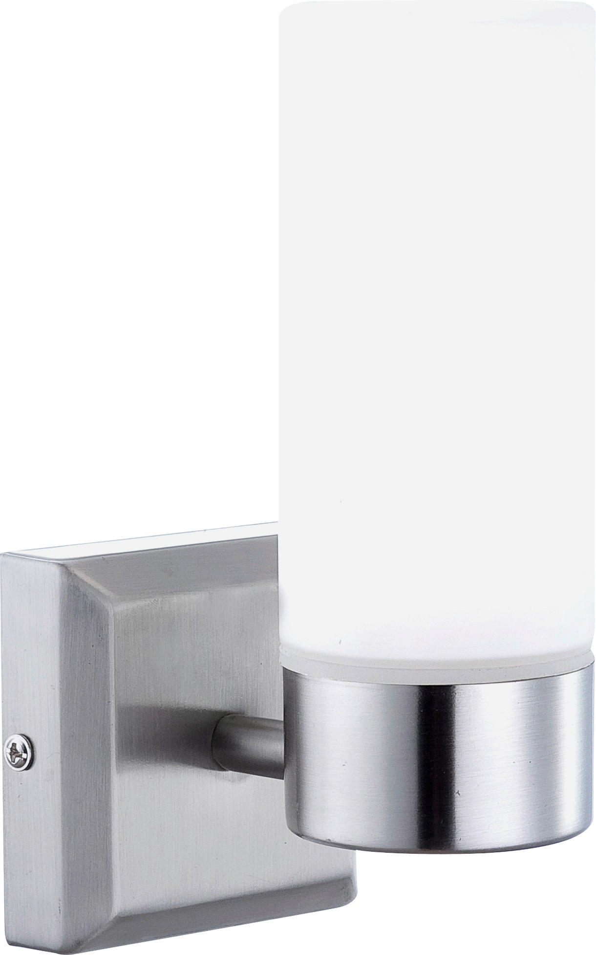 VÄGGLAMPA Space 8/11/18,5 cm   - opal, Basics, metall/glas (8/11/18,5cm) - Globo