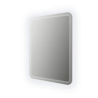 KOUPELNOVÉ ZRCADLO, 74/90/2 cm - Basics, kompozitní dřevo/sklo (74/90/2cm) - Welnova