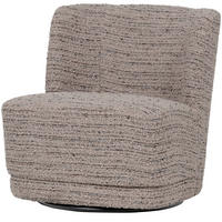 SESSEL in Webstoff Beige  - Beige/Schwarz, MODERN, Textil/Metall (74/75/65cm) - Livetastic