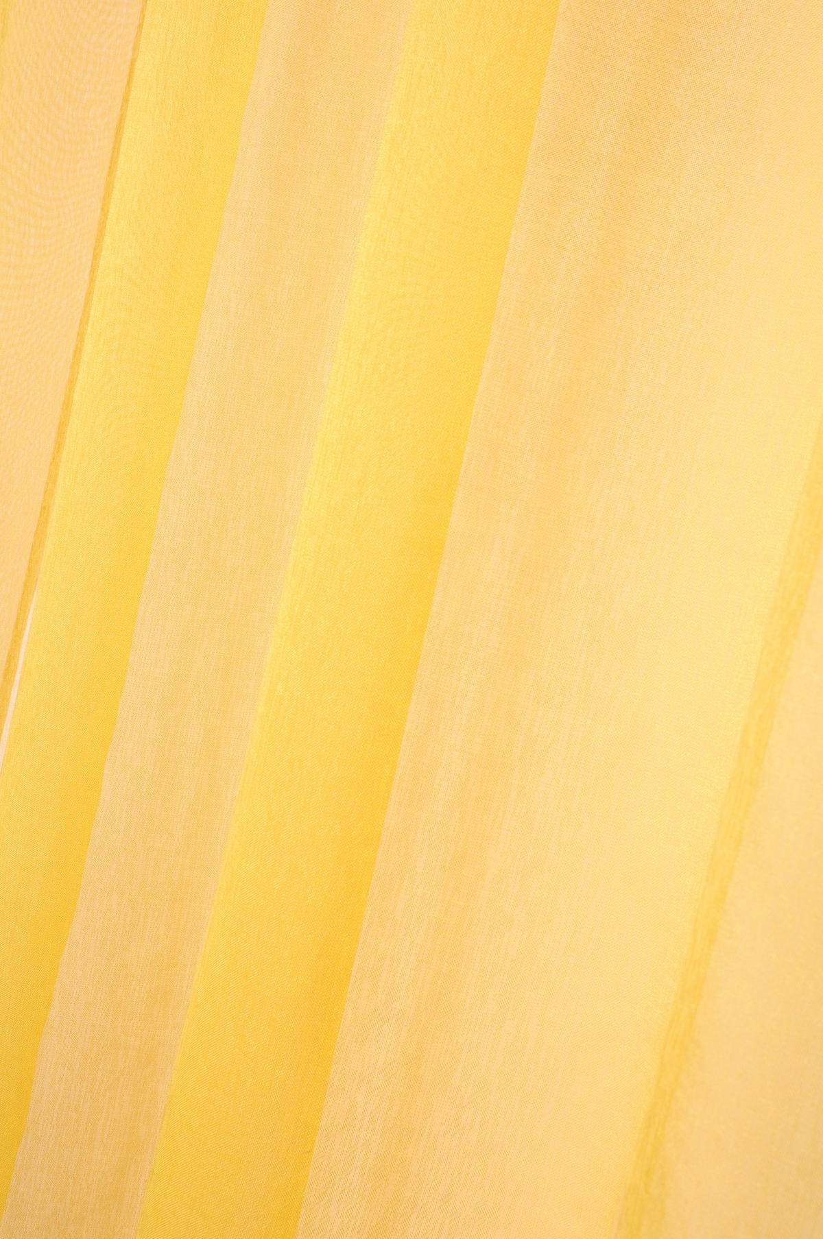 KONČANA ZAVESA  pol prosojno   135/260 cm  - rumena, Basics, tekstil (135/260cm)