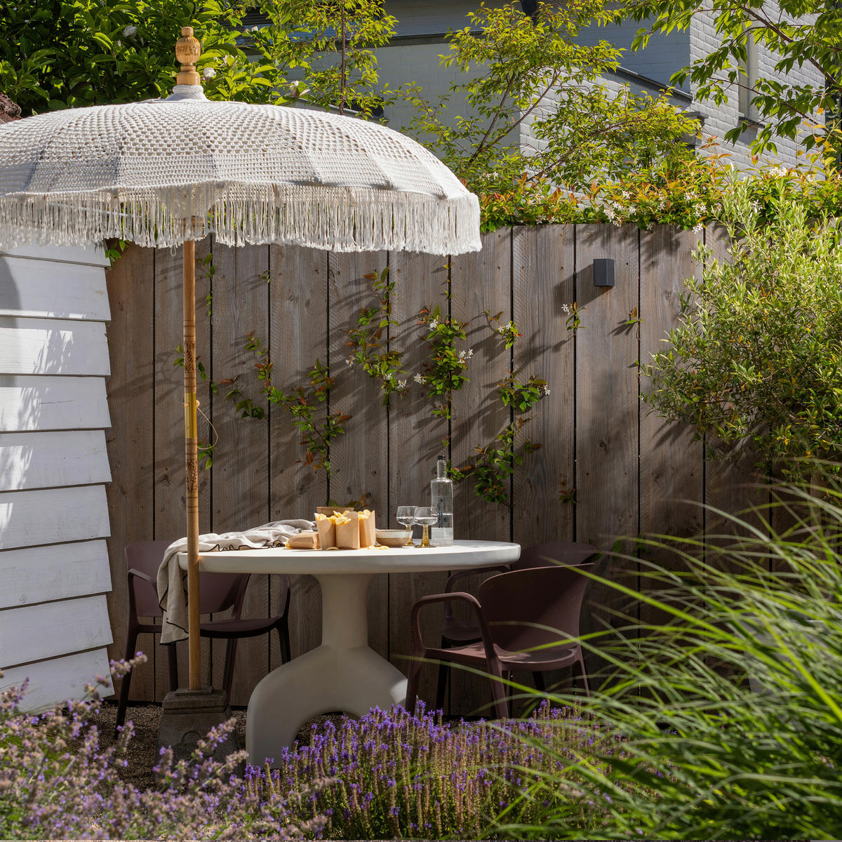 GARTENTISCH 120/120/76 cm Kunststoff rund  - Naturfarben, MODERN, Kunststoff (120/120/76cm) - Livetastic
