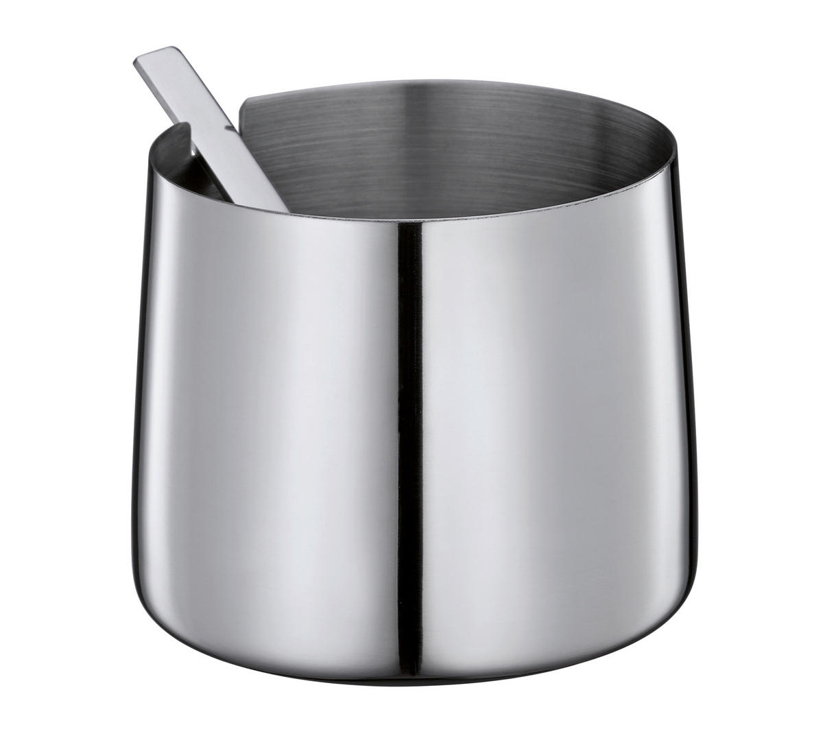MILCH- UND ZUCKER-SET - Silberfarben, Basics, Metall (7,7/10,8/13,6cm) - Cilio