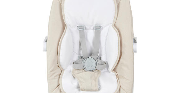 SCHAUKELWIPPE LUNCH Beige   - Beige, Basics, Kunststoff/Textil (66/45/48-58cm) - My Baby Lou