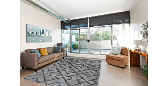 WEBTEPPICH 160/230 cm Anthrazit, Grau  - Anthrazit/Grau, Basics, Textil (160/230cm) - Novel