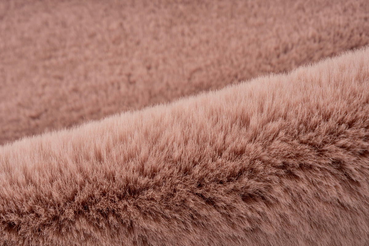 FELLTEPPICH 60/90 cm My Infinity Pink  - Pink, Design, Textil (60/90cm) - Obsession