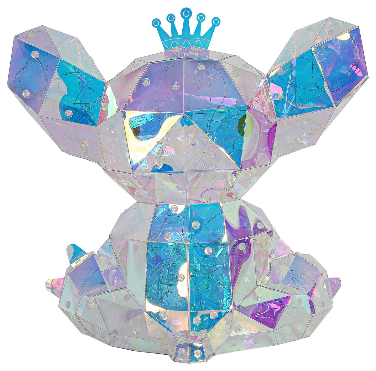 TISCHLEUCHTE - Transparent/Perlmutt, Trend, Kunststoff (21/27/30cm) - Novel