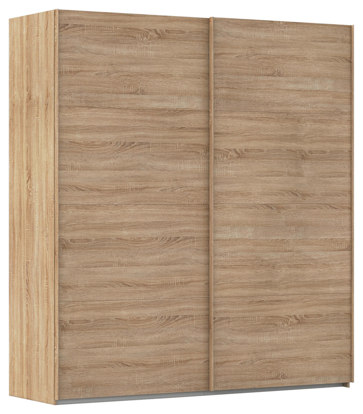 SCHWEBETÜRENSCHRANK  in Sonoma Eiche  - Sonoma Eiche, Design, Holzwerkstoff/Kunststoff (201/223/68cm) - Novel
